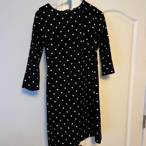 Old Navy Black Dress with White Dots